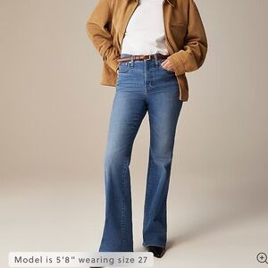 NWOT j crew High-rise bootcut jean in 2003 super-stretch